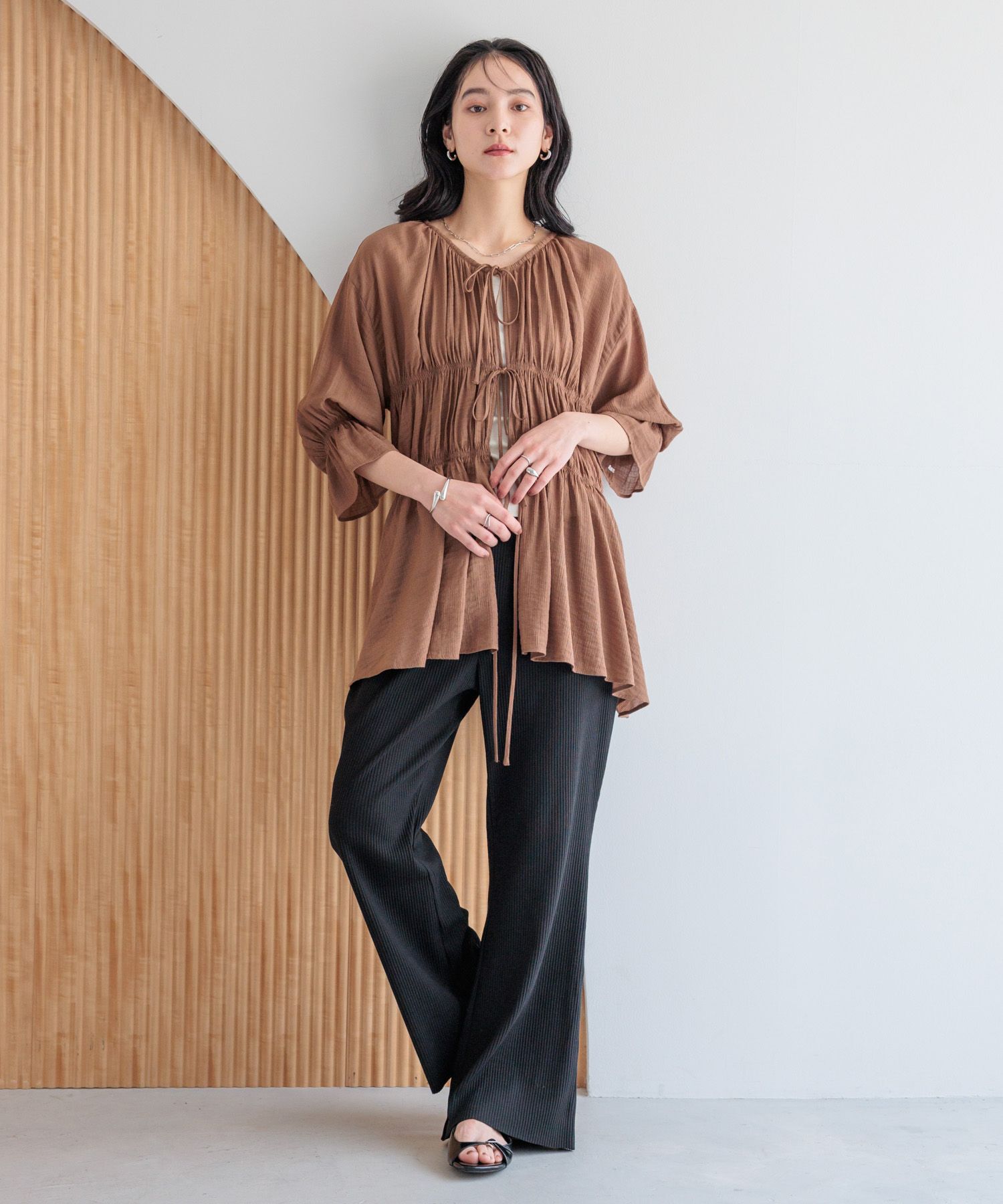 LOWRYS FARM「ヨウリュウシャーリング６Ｓ」|シャツ・ブラウス|