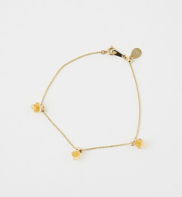 collex「【HARIO Lampwork Factory】ブレスレット ひとふさのミモザ」|ブレスレット・バングル|