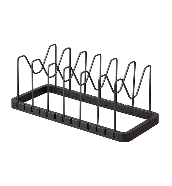 collex「【tower】シンク下 伸縮鍋蓋＆フライパンスタンド キッチン収納」|食器・キッチングッズ|