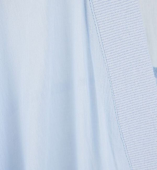 collex「異素材コンビカーデブラウス【予約】」|シャツ・ブラウス|