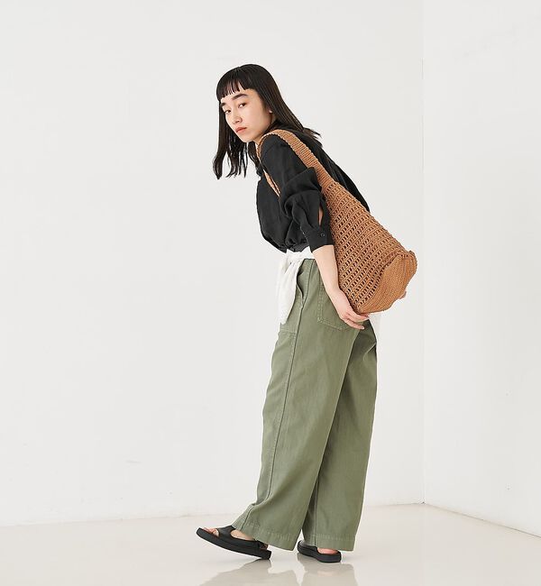 collex「【ANANS】LARGE クロシェトートバッグ【予約】」|エコバッグ|