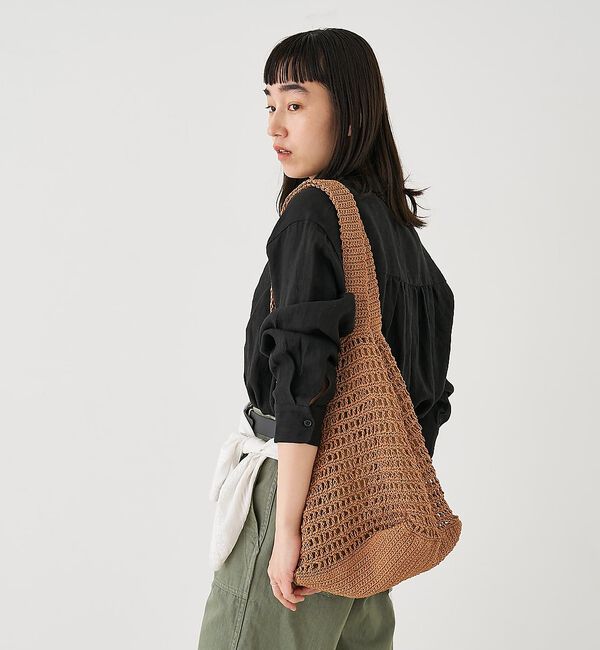 collex「【ANANS】LARGE クロシェトートバッグ【予約】」|エコバッグ|