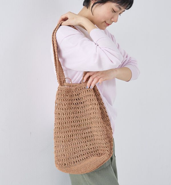 collex「【ANANS】LARGE クロシェトートバッグ【予約】」|エコバッグ|