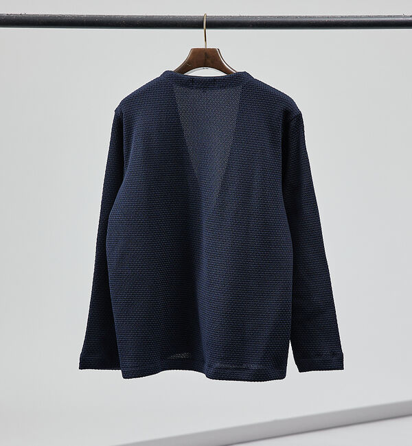 ABAHOUSE「クォーターゲージ ワンボタン カーディガン」|カーディガン|