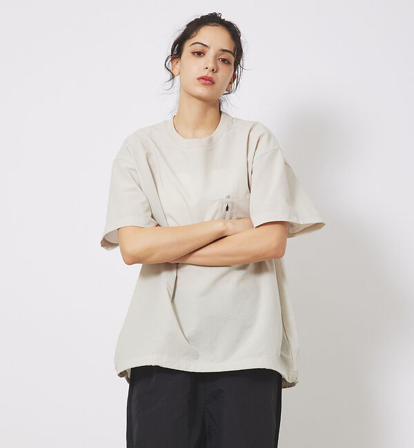 ABAHOUSE「【NANGA/ナンガ】Dot Air COMFY TEE」|Tシャツ・カットソー|ベージュ系その他1