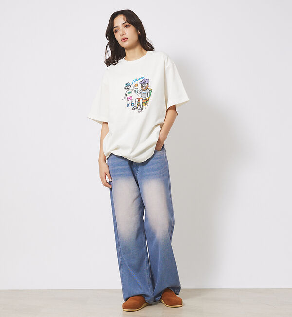 ABAHOUSE「【NANGA/ナンガ】ECOHYBRID イラストレーターTシャツシリーズ/HI」|Tシャツ・カットソー|