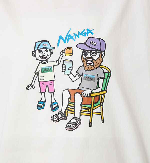 ABAHOUSE「【NANGA/ナンガ】ECOHYBRID イラストレーターTシャツシリーズ/HI」|Tシャツ・カットソー|