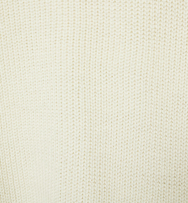 ABAHOUSE「【AH ABAHOUSE】畦編み ダメージ クルーネックニット プルオーバー」|ニット・セーター|