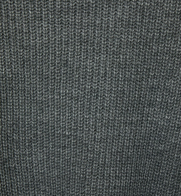 ABAHOUSE「【AH ABAHOUSE】畦編み ダメージ クルーネックニット プルオーバー」|ニット・セーター|