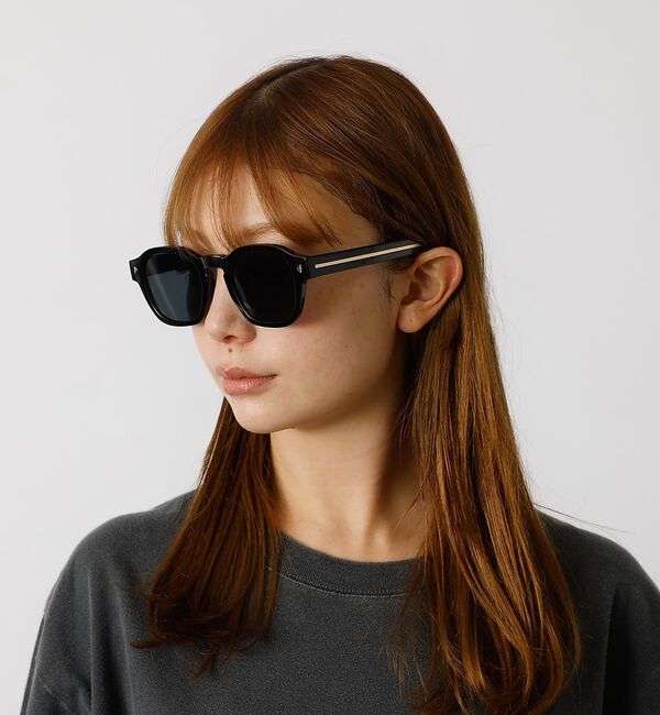 ABAHOUSE「【NOPUBLIC/ノーパブリック】02：01/サングラス/韓国/ユニセックス【」|メガネ|ブラック