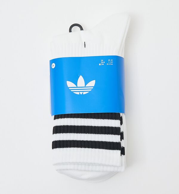 ABAHOUSE「【adidas originals/アディダスオリジナルス】CREW SOCK」|ソックス|