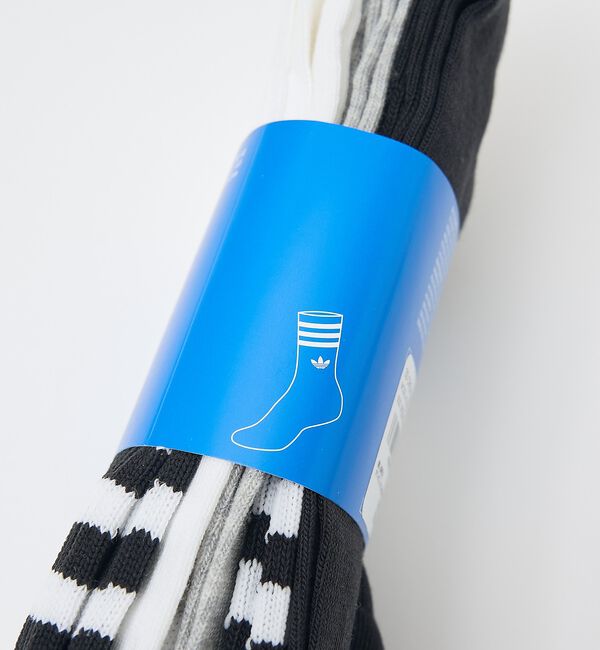 ABAHOUSE「【adidas originals/アディダスオリジナルス】CREW SOCK」|ソックス|
