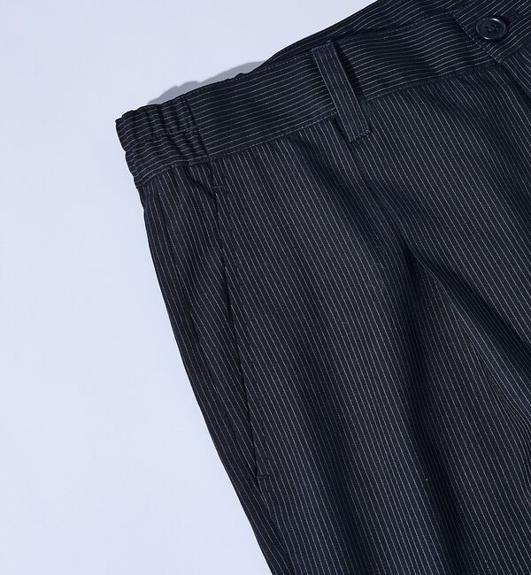 ABAHOUSE「ピンストライプ ワイドストレート イージースラックス / ワイドパンツ」|その他|