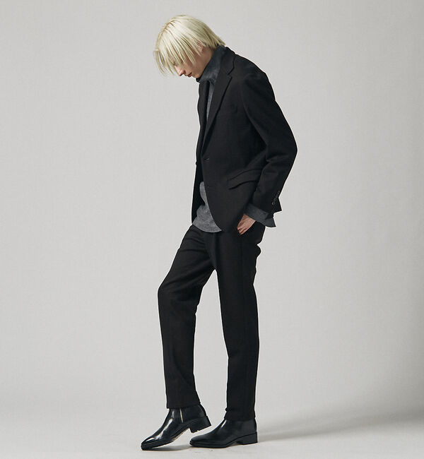 alfredoBANNISTER「スクエア サイドジップ ブーツ」|ショートブーツ|