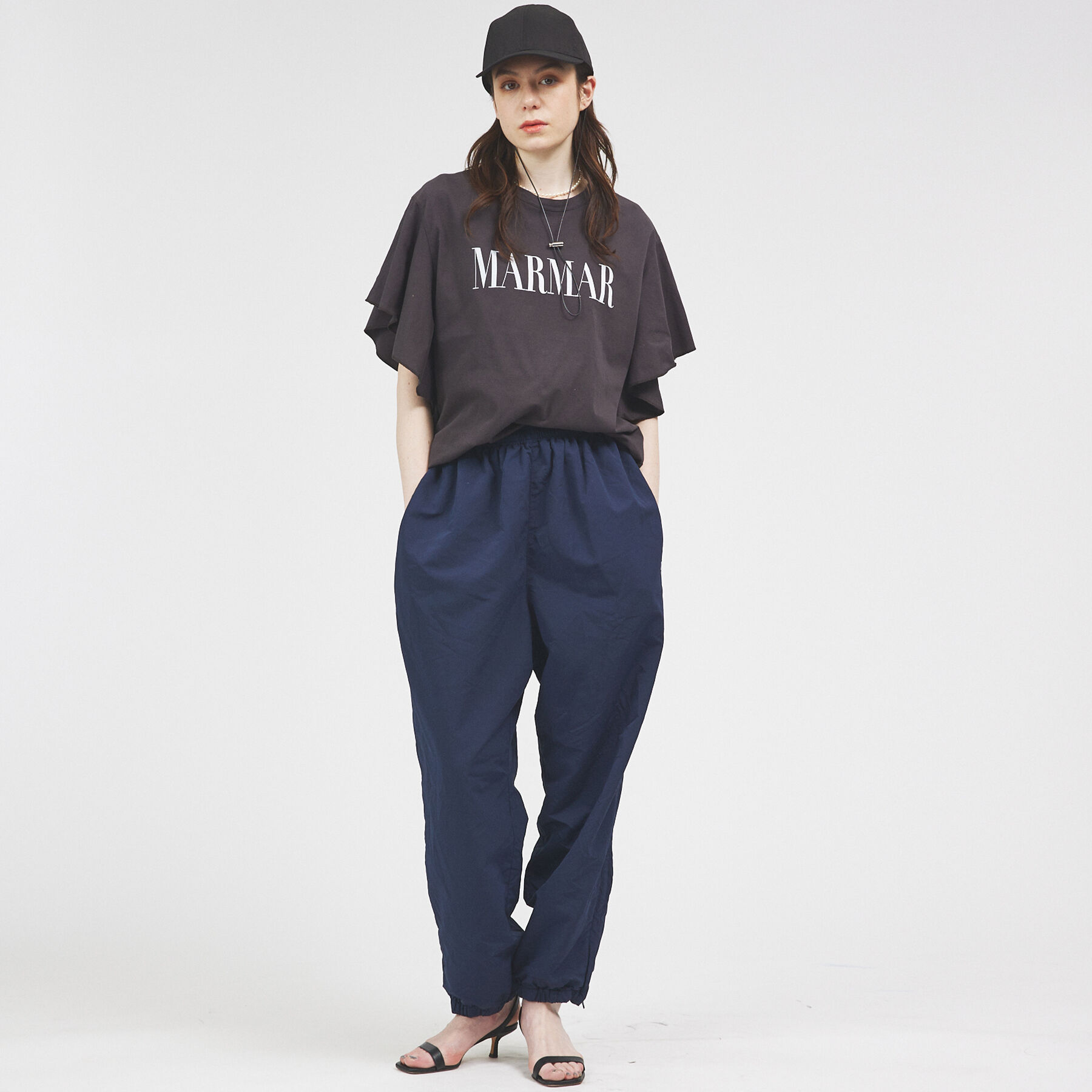 Rouge vif「＜別注＞【MICA&DEAL /マイカアンドディール】ロゴTシャツ / フレアス」|Tシャツ・カットソー|