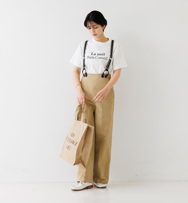 Rouge vif「サスペンダー付き2WAYワイドパンツ」|その他|