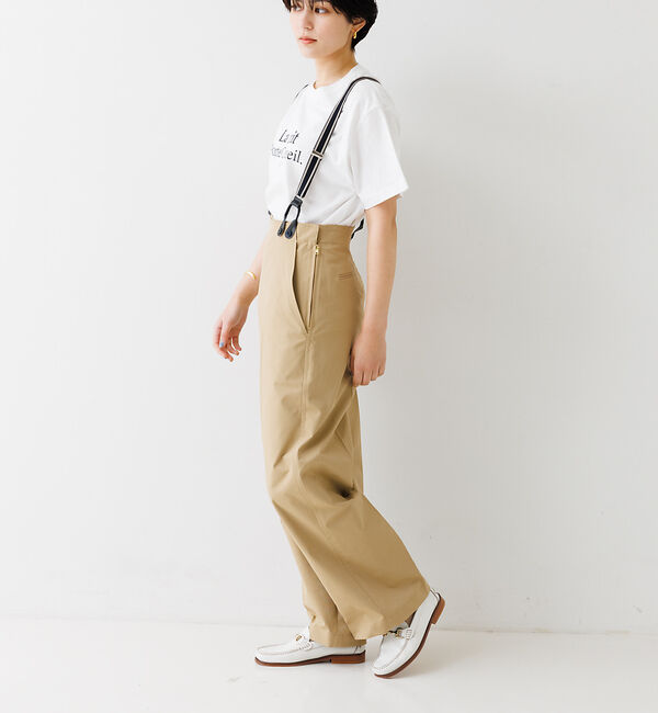 Rouge vif「サスペンダー付き2WAYワイドパンツ」|その他|