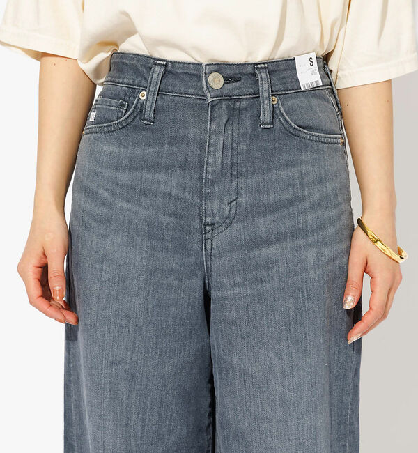 Rouge vif「【SOMETHING/サムシング】LISA ワイド デニムパンツ」|デニム|