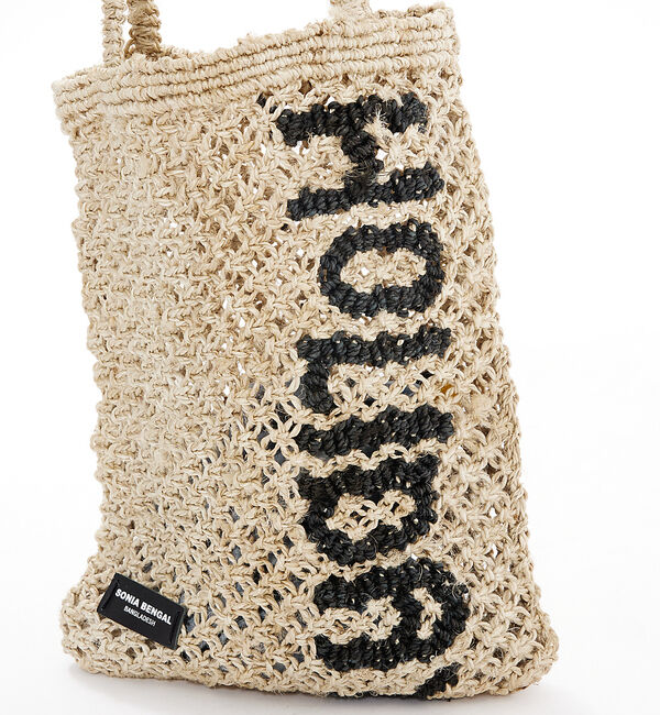 Rouge vif「【SONIA BENGAL】レタートートバッグ / ミニバッグ / ハンドメイド」|ハンドバッグ|