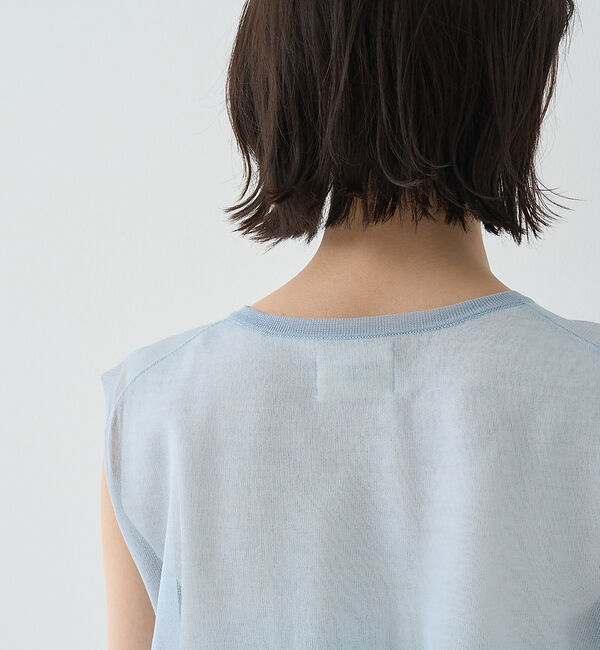 Rouge vif「レイヤードニットプルオーバーTシャツ」|ニット・セーター|