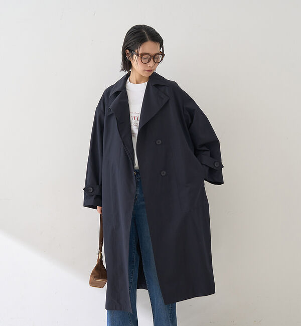 Rouge vif「撥水フォルムステンカラーコート」|ステンカラーコート|