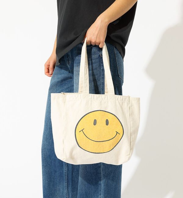 Rouge vif「【HANDTEX&times;Masayoshi Watanabe】スマイルBAG」|トートバッグ|