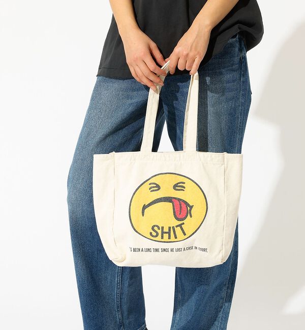 Rouge vif「【HANDTEX&times;Masayoshi Watanabe】スマイルBAG」|トートバッグ|