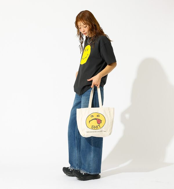 Rouge vif「【HANDTEX&times;Masayoshi Watanabe】スマイルBAG」|トートバッグ|