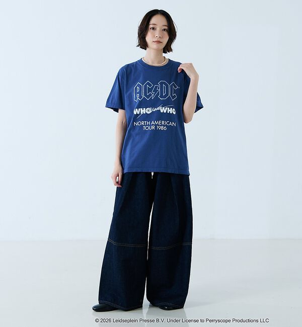 Rouge vif「【GOOD ROCK SPEED/グッドロックスピード】ロゴT / ラメプリント」|Tシャツ・カットソー|