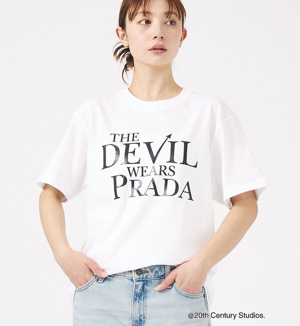 Rouge vif「【GOOD ROCK SPEED/グッドロックスピード】The Devil We」|Tシャツ・カットソー|ホワイト