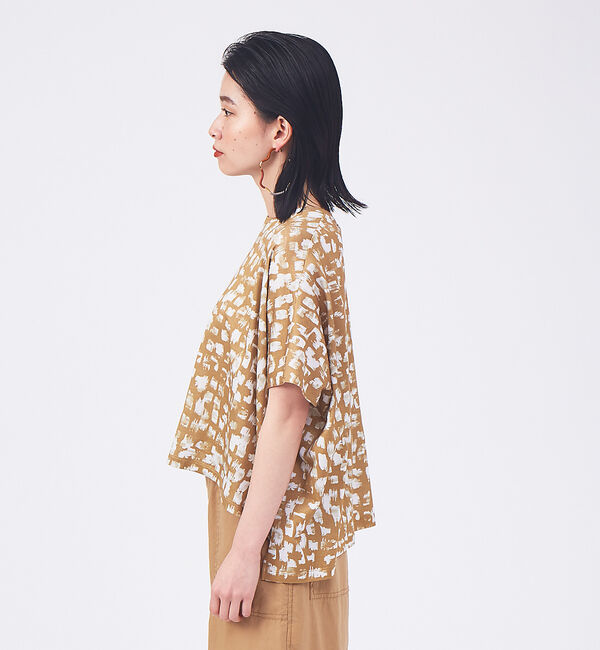 qualite「グラデーションペイント Tシャツ」|Tシャツ・カットソー|