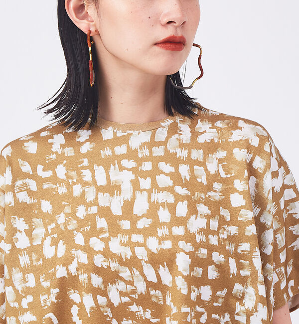 qualite「グラデーションペイント Tシャツ」|Tシャツ・カットソー|