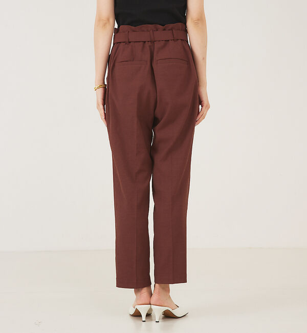 qualite「オックスストレッチベルトパンツ」|その他|