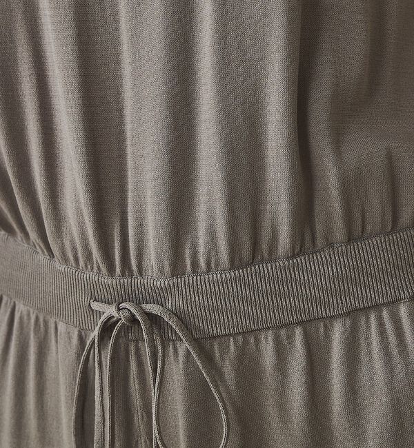 qualite「【接触冷感】レーヨンストレッチオールインワン」|オールインワン|