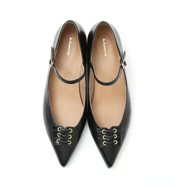 AU BANNISTER「レースアップモチーフ付き メリージェーンパンプス」|パンプス|