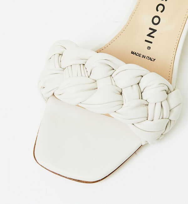 AU BANNISTER「●FABIO RUSCONI イントレチャートミュール」|サンダル|