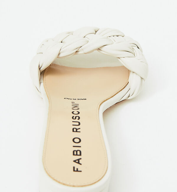 AU BANNISTER「●FABIO RUSCONI イントレチャートミュール」|サンダル|