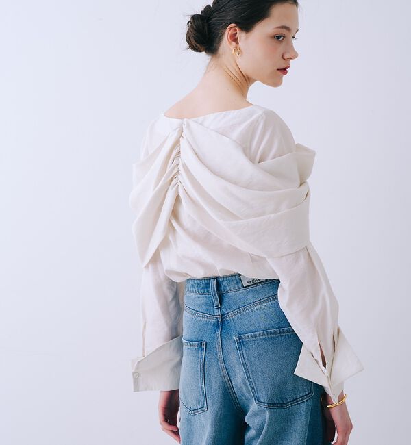 SELFIST「クロスリボンモチーフブラウス」|シャツ・ブラウス|
