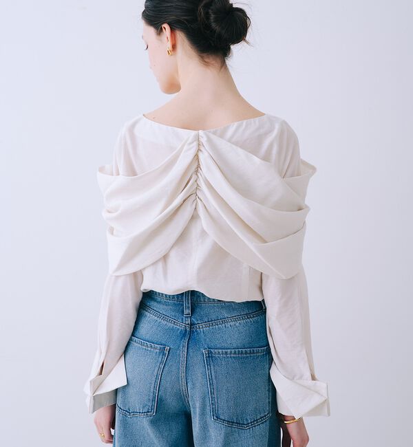 SELFIST「クロスリボンモチーフブラウス」|シャツ・ブラウス|