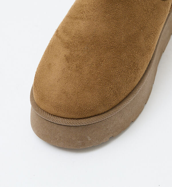 abahouse mavie「MEI SIDE GORE BOOTS」|ショートブーツ|