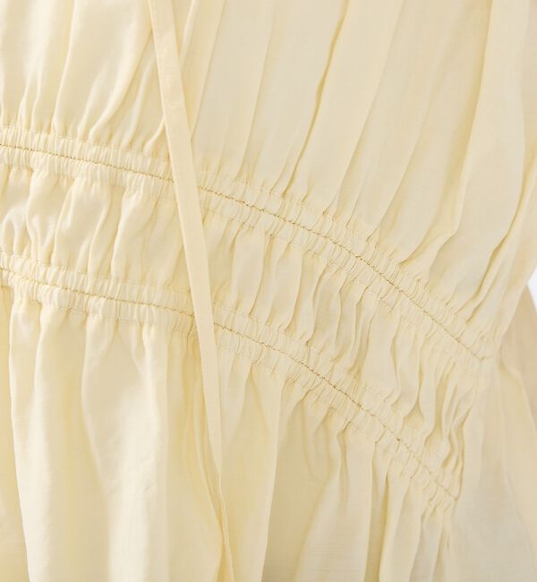 abahouse mavie「【前後2WAY】シャーリングブラウス【予約】」|シャツ・ブラウス|