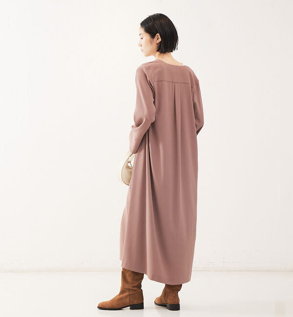 The Store by C' 「【COCUCA】バックサテンドレス」|ワンピース|