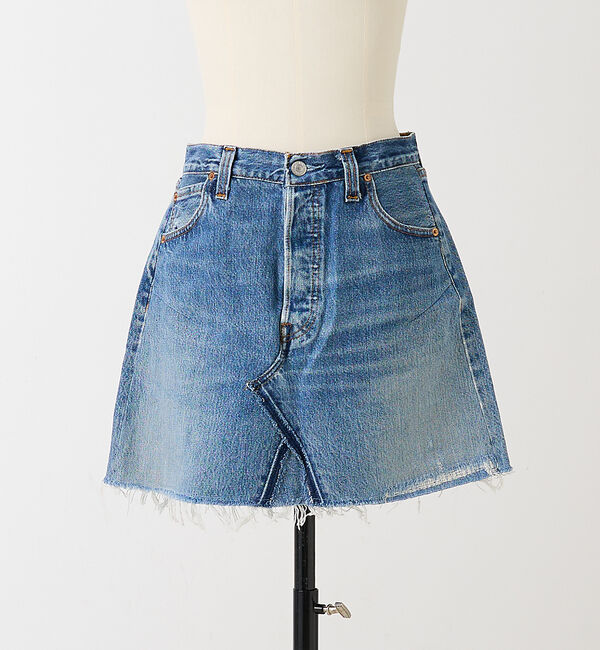 The Store by C' 「【RE/DONE】デニムミニSK」|スカート|インディゴ