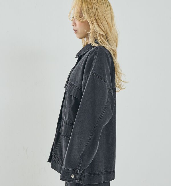 NOMINE「【セットアップ対応】オーバーサイズ デニム ジャケット / カバーオール」|その他|