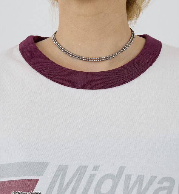 NOMINE「【GOOD ROCK SPEED】Midway Airlines ロゴ リンガー」|Tシャツ・カットソー|
