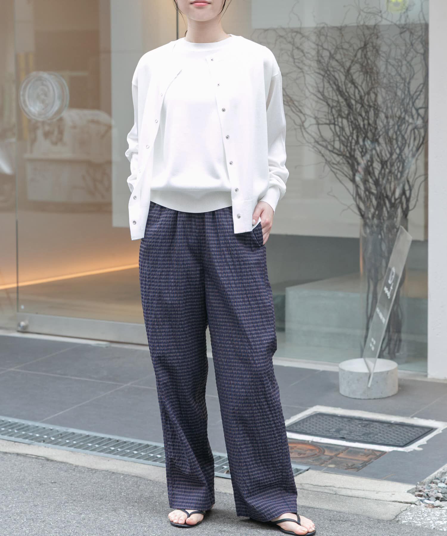 URBAN RESEARCH DOORS「FORK&SPOON　LEVITAニットカーディガン」|カーディガン|