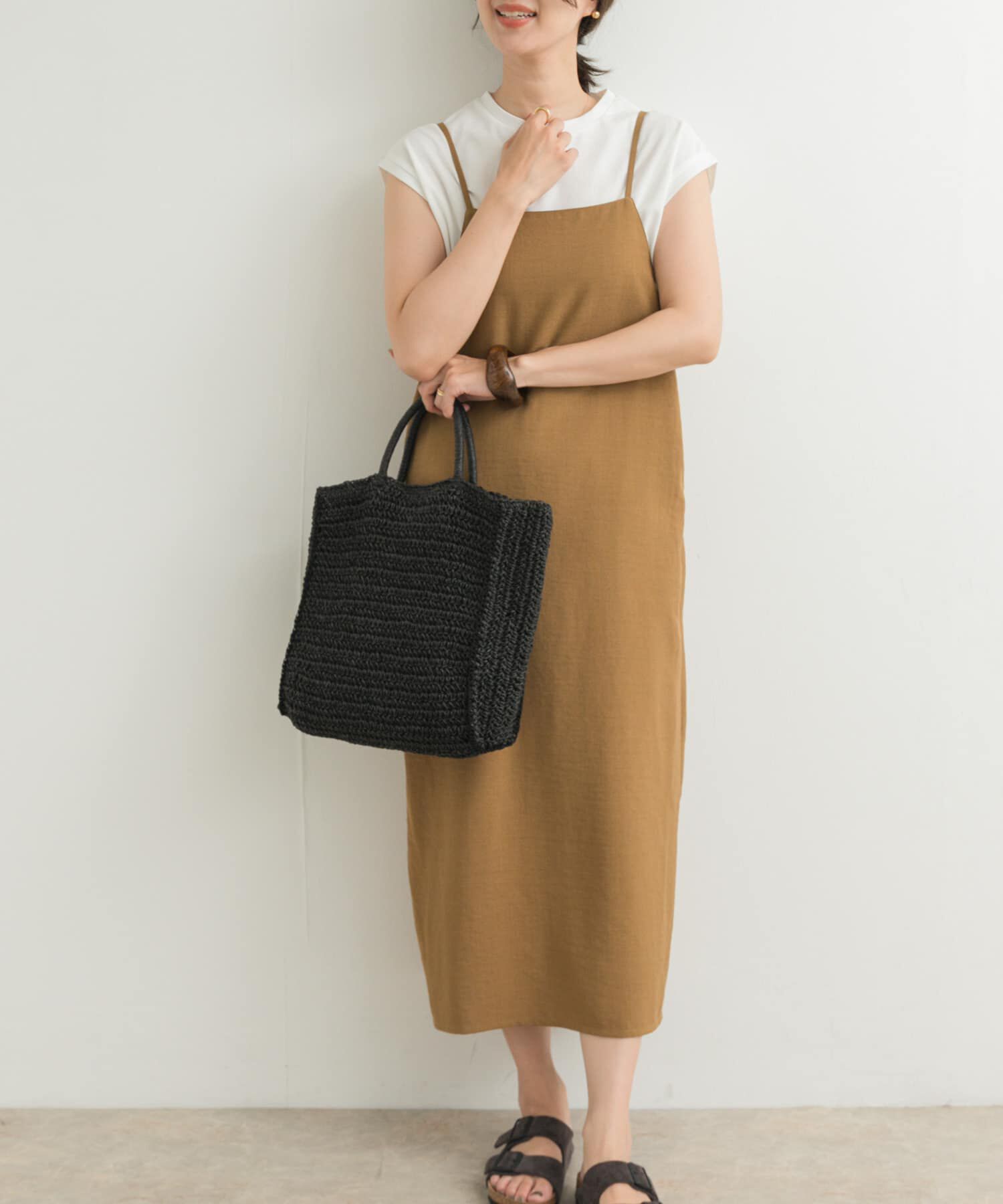 URBAN RESEARCH DOORS「ストレートキャミワンピース」|ワンピース|