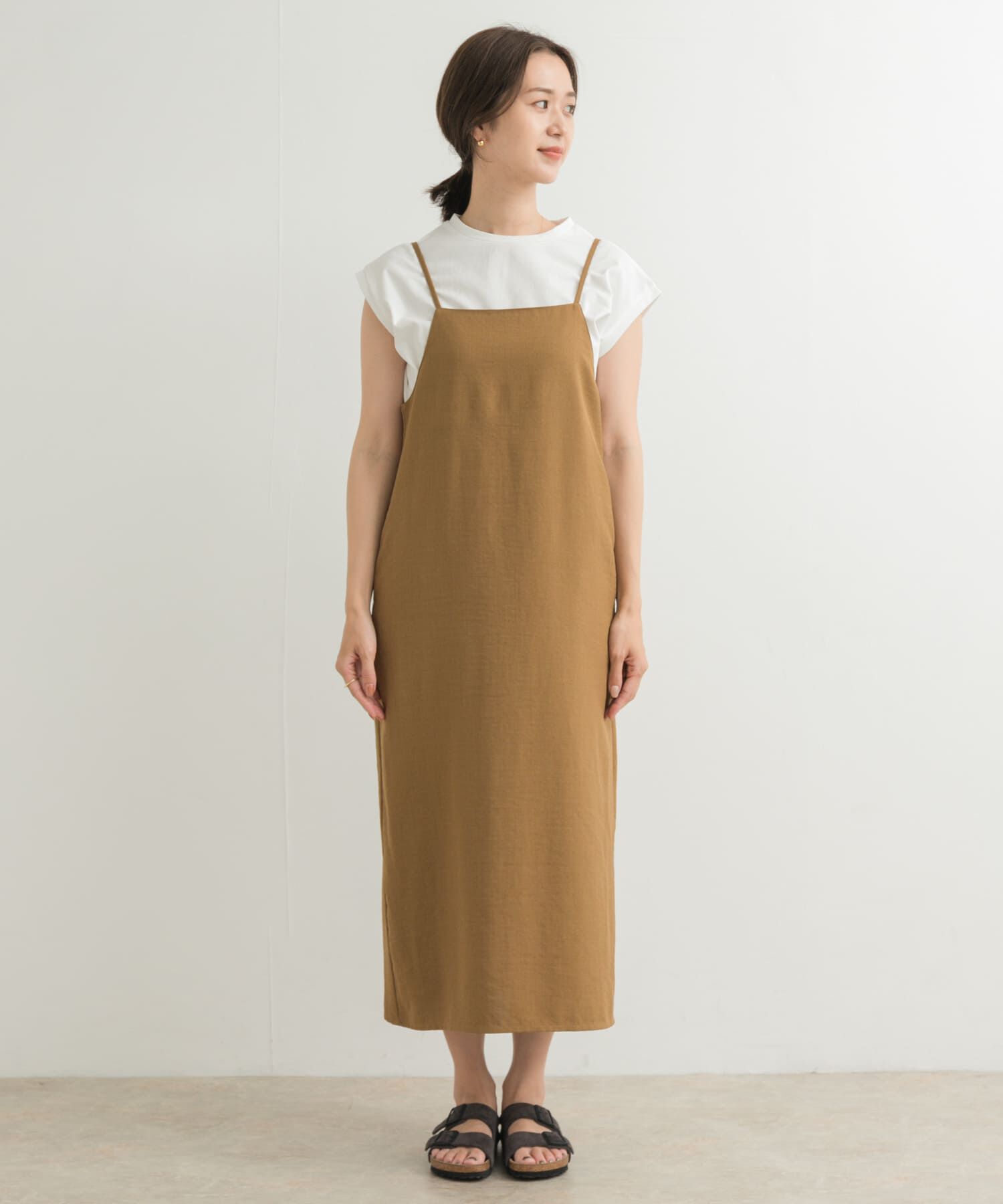 URBAN RESEARCH DOORS「ストレートキャミワンピース」|ワンピース|