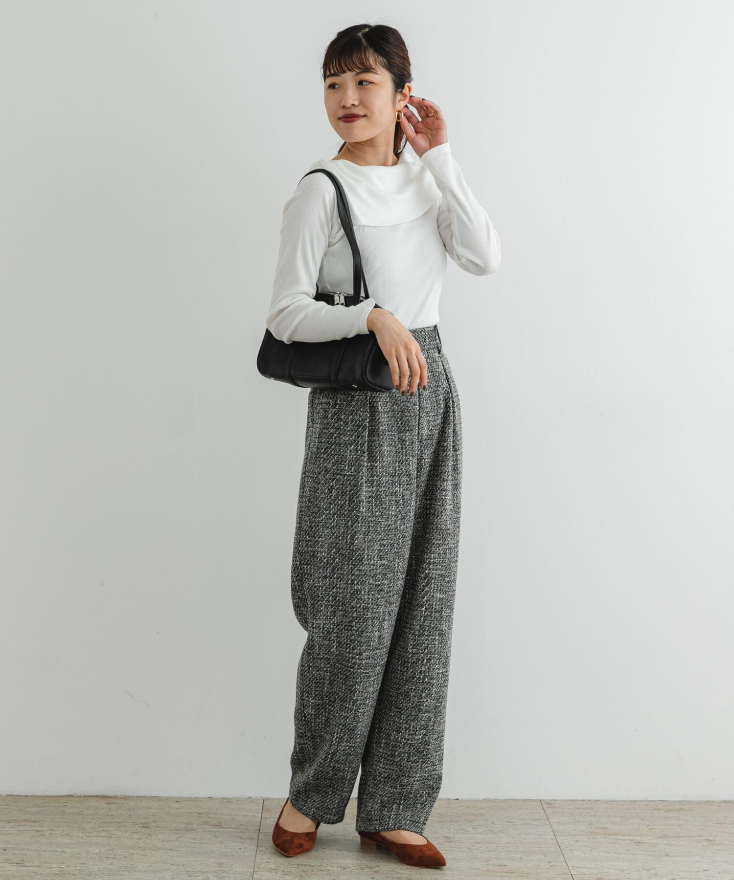 URBAN RESEARCH ROSSO「F by ROSSO　アシメボートネックプルオーバー」|Tシャツ・カットソー|