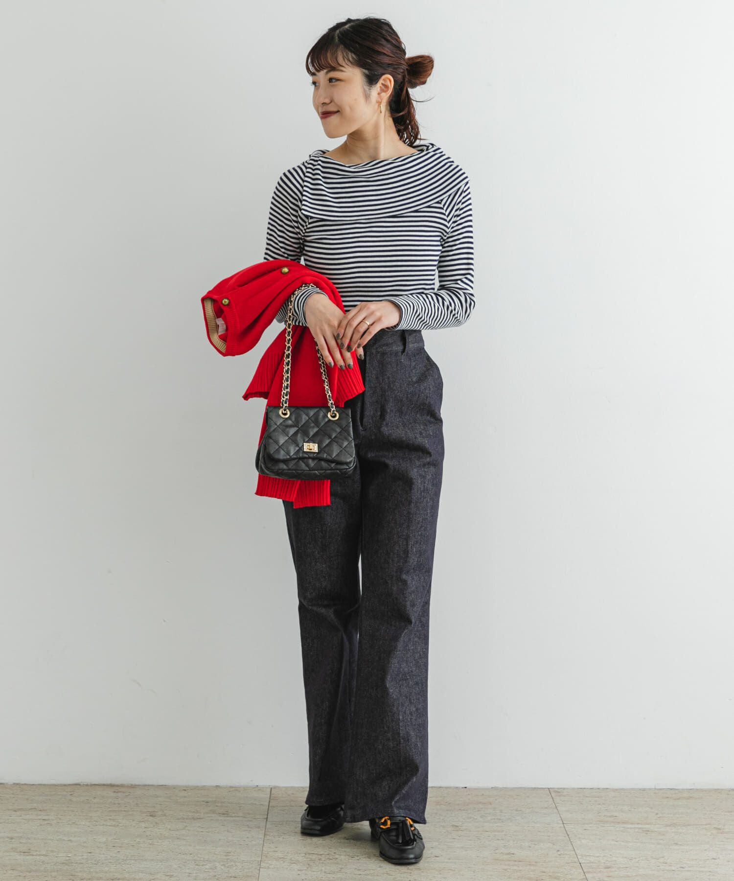 URBAN RESEARCH ROSSO「F by ROSSO　アシメボートネックプルオーバー」|Tシャツ・カットソー|